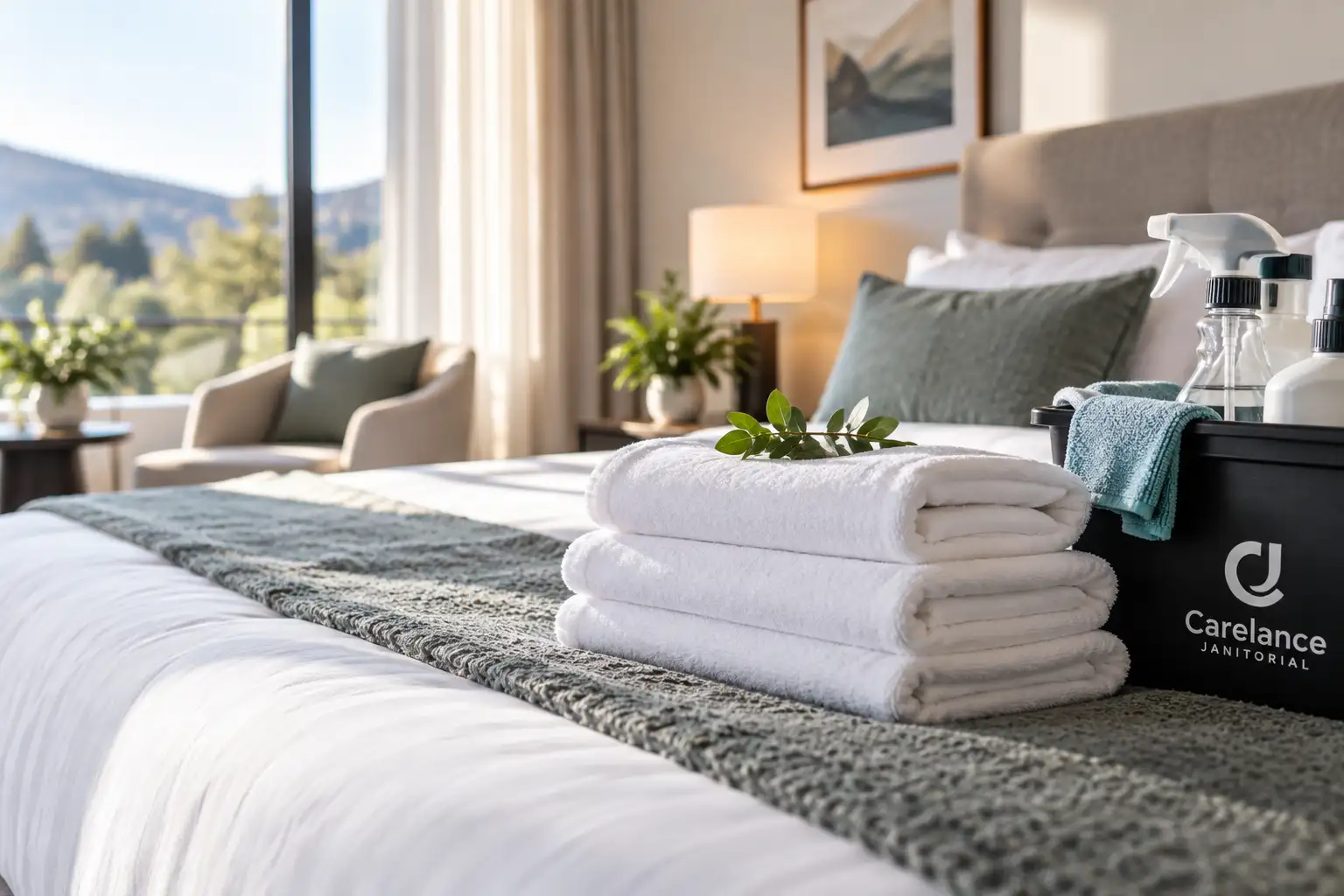 hotel fresh linens